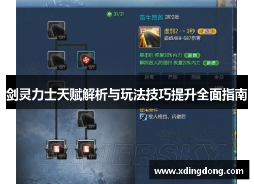 剑灵力士天赋解析与玩法技巧提升全面指南
